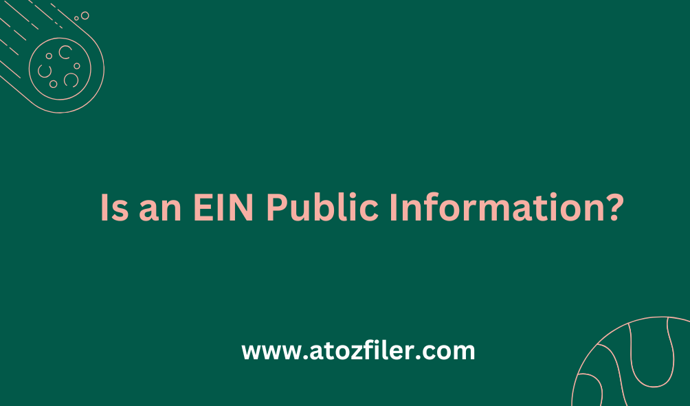 Is an EIN Public Information 