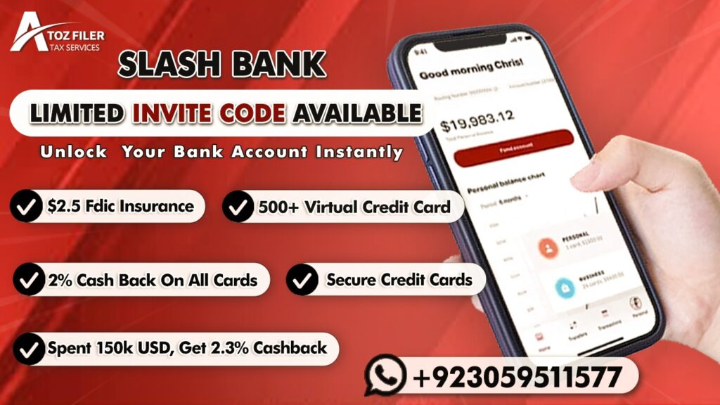 slash bank invitation code